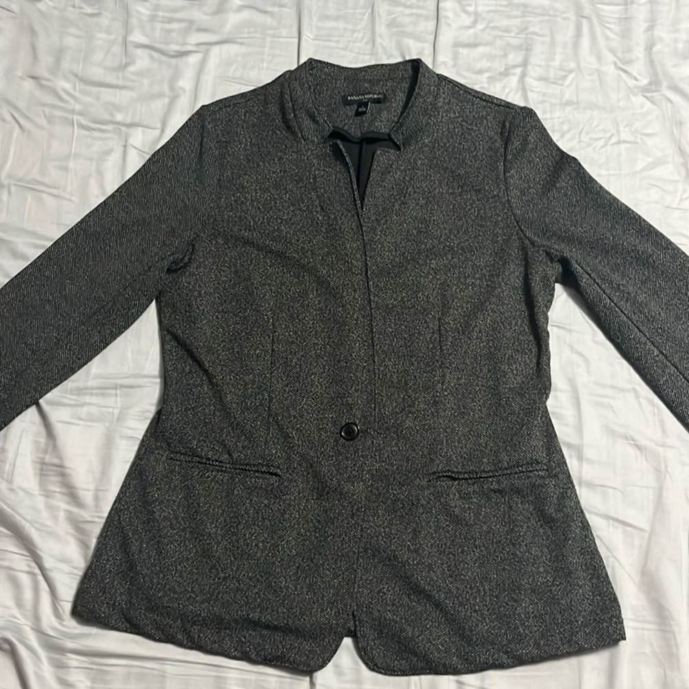 BANANA REPUBLIC notch collar blazer